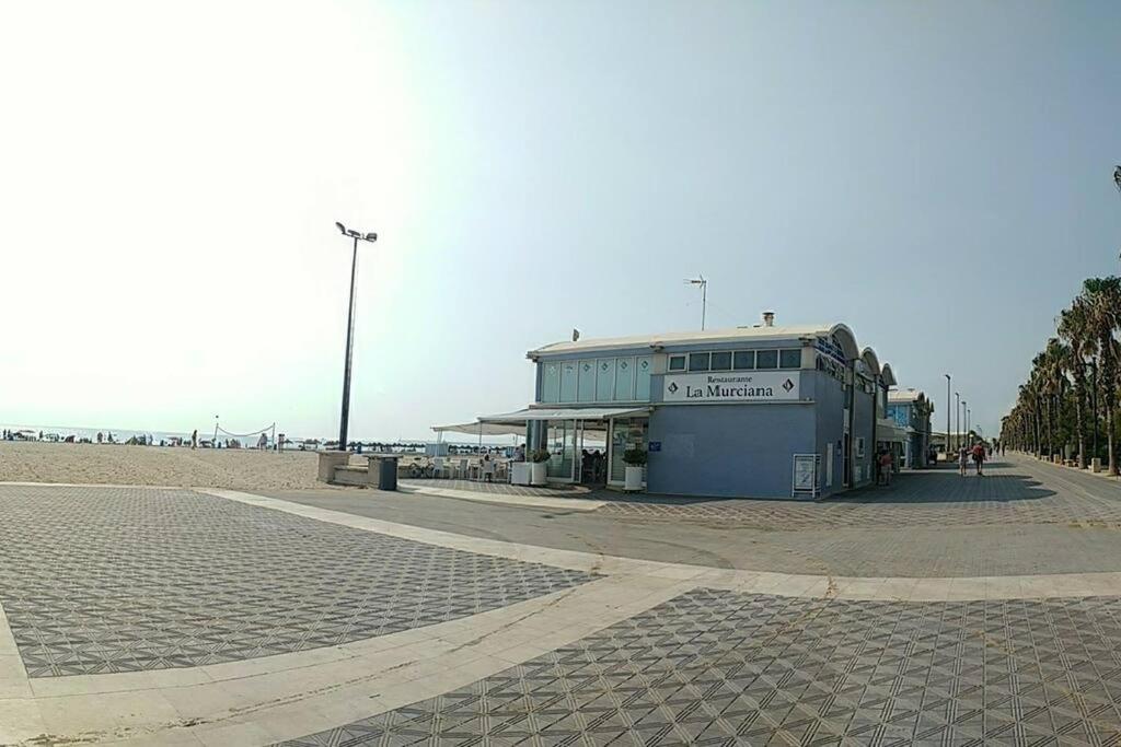 Playa Malvarrosa House Valencia Buitenkant foto