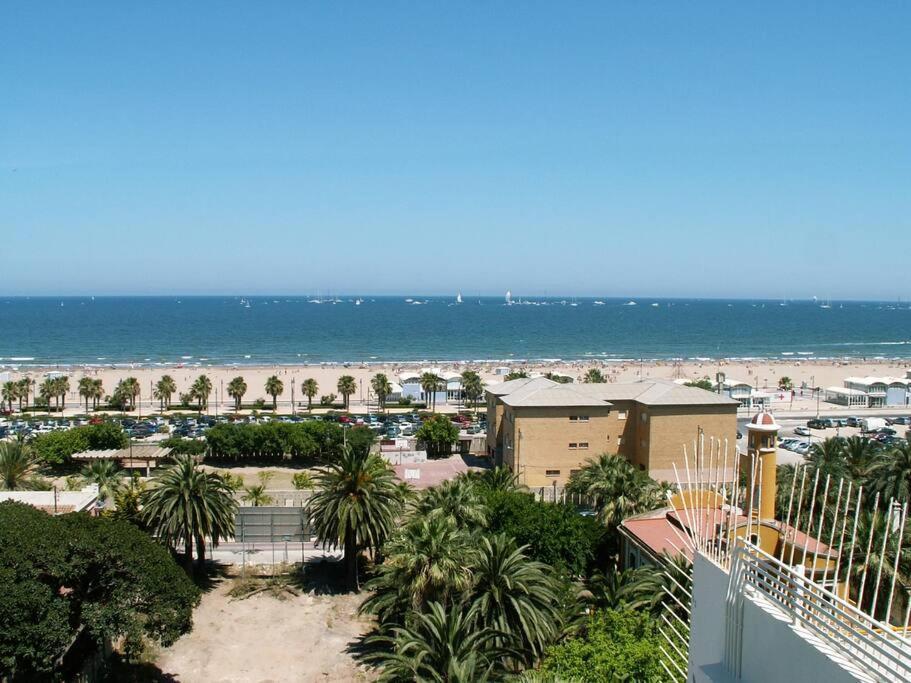 Playa Malvarrosa House Valencia Buitenkant foto